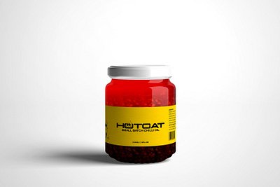 HOTCAT branding chilli oil design graphic design graphic designer hot sauce identity illustration packaging packaging design typography