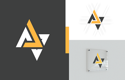 NAZ Logo Design | Letters N, A & Z Logo branding design graphic design logo