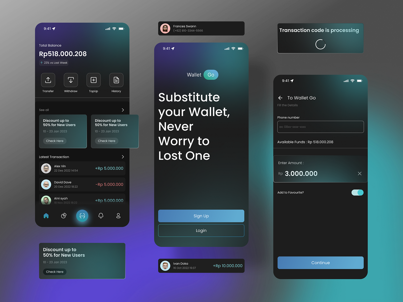 e-wallet-app-by-indra-on-dribbble