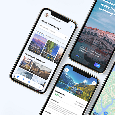 TravelTale Mobile App Design | Travel App app branding design graphic design ui ux