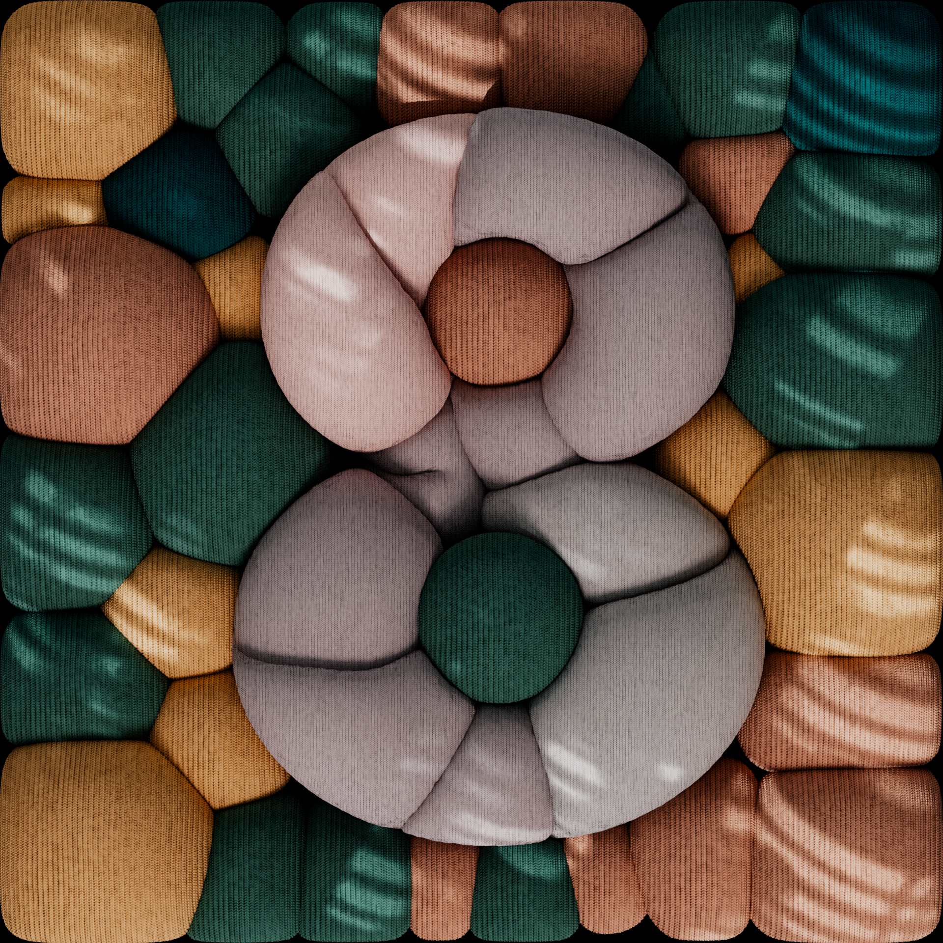 8 for 36daysoftype 36daysoftype 3d 3dtype balloon c4d cgi cinema 4d cloth design lettering number 8 redshift render type