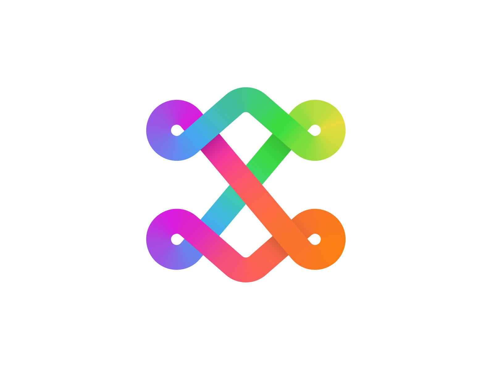 X Logo X Modern Logo Gradients Unused X Logo By Khabib 🦅 On Dribbble