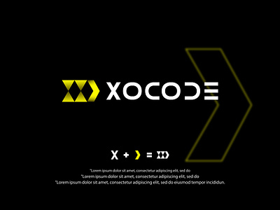 Coding Logo, Letter X + Code icon brand brand mark code coding coding logo coding sign company logo design letter x logo logo brand logo design logogrid logomaker logonew logotipo minimalist new code startup business xocode logo