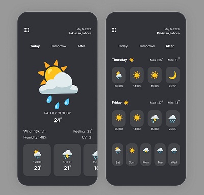Weather|Daily ui challenge#37 app design daily ui daily ui challenge design ui ui design