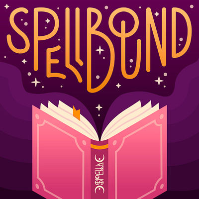 Spellbound Track Cover adobe album art drawing fresco hand drawn type illustration ipad music typography vector