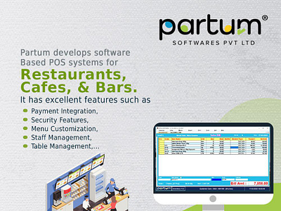 Restaurants, Cafes & Bars Billing Software bar billing software billing software branding cafe billing software graphic design gst billing software illustrator restaurant restaurant billing software restaurant software ui