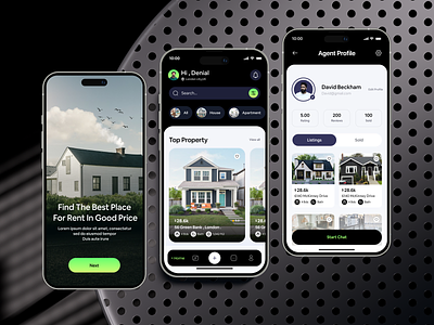 Real Estate App agent apartment app design booking building buy home filllo home rental housing ios app mobile property app property sell real estate app real estate design realestate realtor rent ui uiux