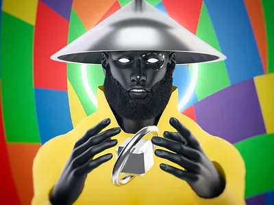 AFR PNK | SIYA | Character Design 3d africa afrofuturism animation blender design gaming illustration