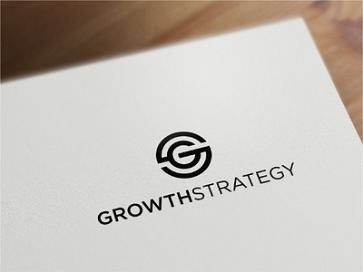 Concept : Growthstrategy Logo Design branding design graphic design logo typography vector