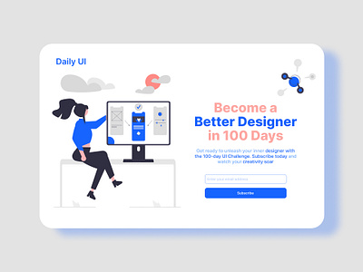 Subscribe #dailyui #026 100days app dailyui design illustrations interface join layout problem solving quality subscribe subscription text ui user ecperience ux website