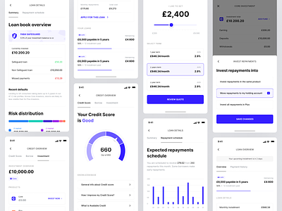 Faba Loan-Mobile Banking App activity app ui banking app chart dashboard debt finance fintech form investment loan app loan manegment mobile app mobile banking app payment stock transaction trendy ui uiux wallet