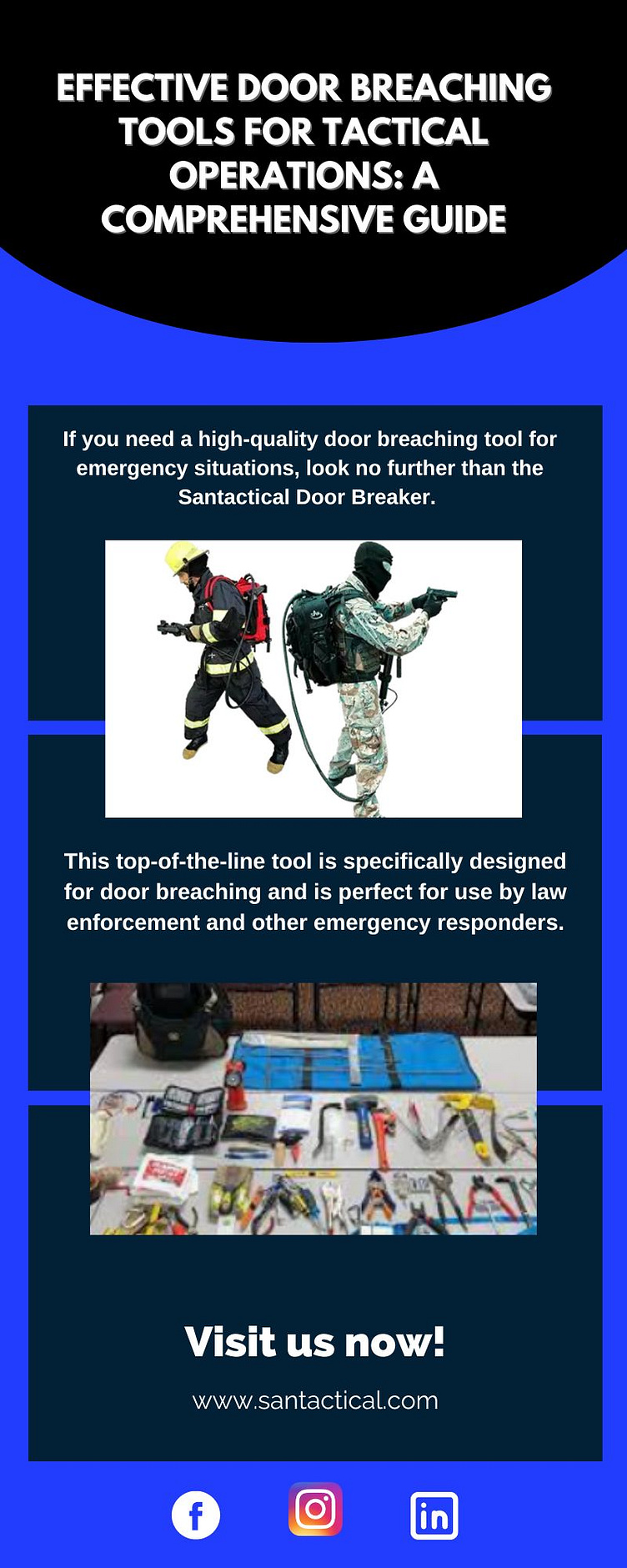 Effective Door Breaching Tools for Tactical Operations by SAN Tactical ...