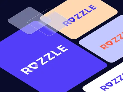 Ruzzle Logo Identity app branding design graphic design illustration logo logoapp security securitylogo startup technology typography ui ux