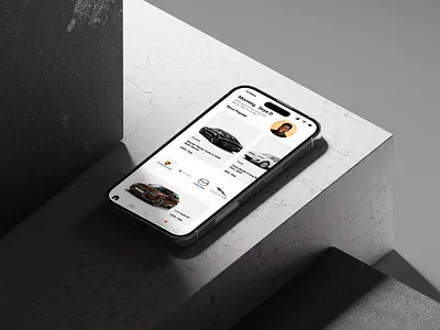 CAR RENTAGE APP 3d animation branding motion graphics ui