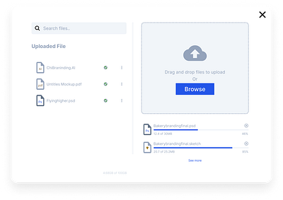 File upload (daily challenge Day 31) daily ui daily ui dailyui design ui uiux ux