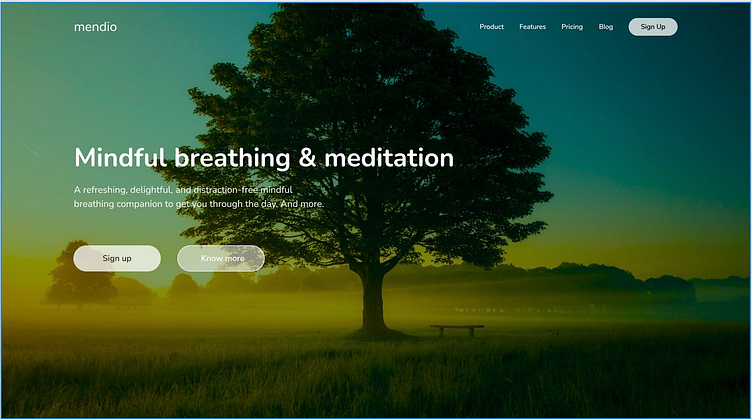 Meditation and mindfulness by Somesi Digital on Dribbble