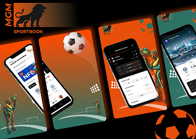 Sportbook/ Mobile App concept app design illustration logo sport ui