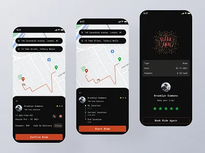 Ride Sharing Application app app development app design appdesign mobileappdesign branding design graphic design illustration logo ui ux