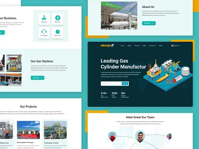 Gas Cylinder Manufacturers Website adobe photoshop app design banner branding dashboard ui design gas gas cylinder graphic design landing page manufacturers manufacturers website poster ui ui design uiux web web landing page website websites