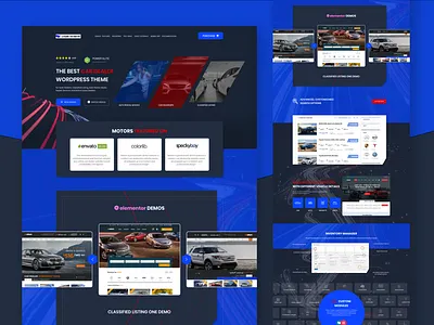 Car theme website car template car theme template car website car website ui graphic design hero area design landing page design landing page ui ui ui ux design ui design website