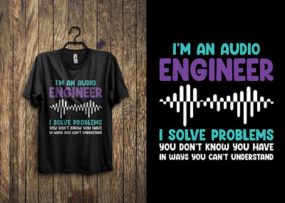 Audio T-shirt Design animation audio t shirt design audiophile audiophile t shirt design branding design graphic design illustration logo motion graphics ui ux vector