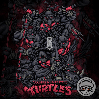 TMNT design graphic design illustration product design