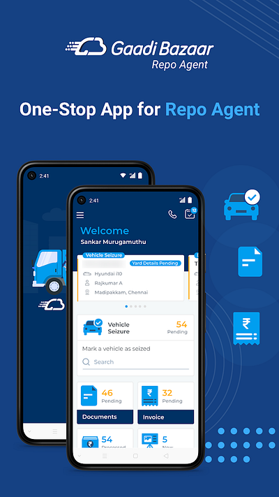 Repo Agent - Mobile App mobile app vehicle repo