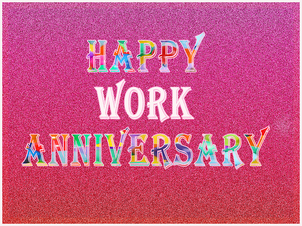 Happy Work Annivesary Status by bestfriendship on Dribbble