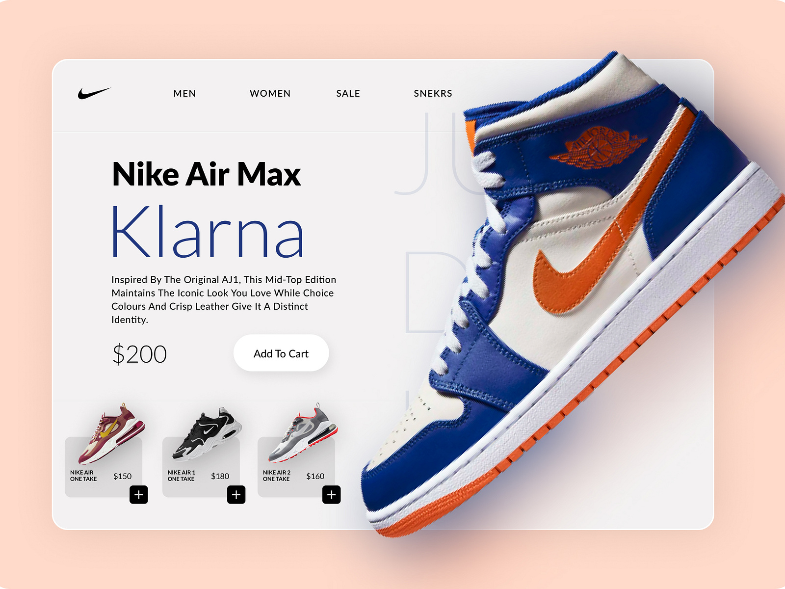 Nike Website UI Design by Ekta Gupta on Dribbble