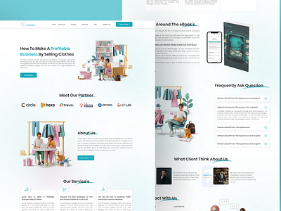 Pdf book sell cloth website fashion website hero area design landing page design landing page ui pdf book pdf book sell pdf book website trending website ui ux design ui design ui trending website website ui