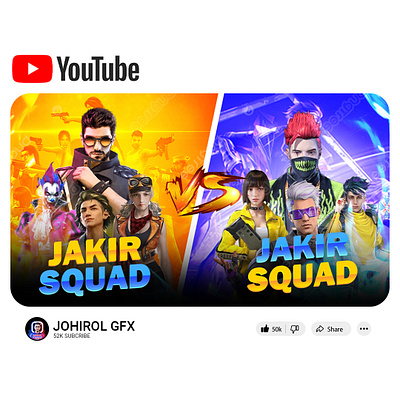 Thumbnail Design johirolgraphicsdesigner