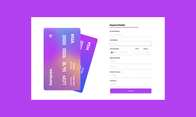 Credit card credit design figma form site ui ux