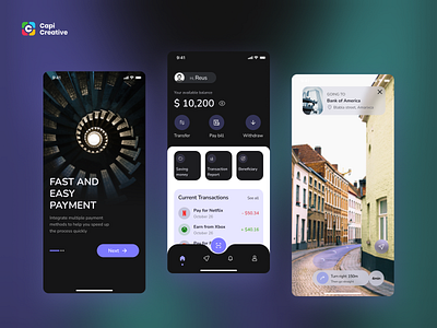 Meebank - Mobile App Design Project app capi creative design finance app mobile mobile app mobile banking mobile design redesign ui ui design ui kit ui ux