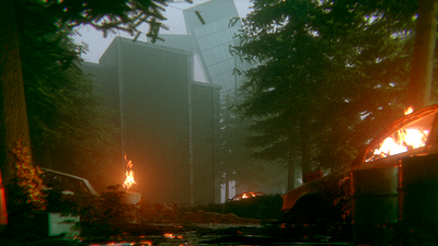 The Last of Us Environment 3d animation apocalypse art atmosphere concept art design environment environment art the last of us