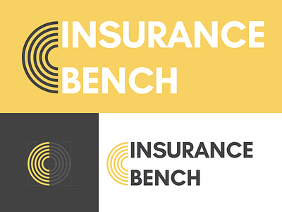 Insurance Bench - Logo Design branding design insurance logo