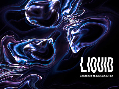 Abstract 3D Liquid Backgrounds 3d 3d illustration 3d render 3d rendering abstract ai background fluid generated illustration landing landing page liquid smooth wallpaper website