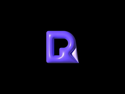 RP Logo 3d brand icon rp logo