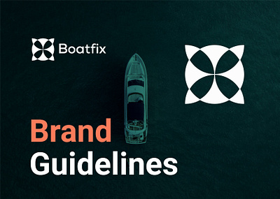 Boat logo branding for Boat Fixing Company pixelwage