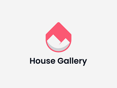 House Gallery Logo Design abstract brand identity brand logo brand style gride business logo design home logo house logo icon logo illustration logo logo design logomark logotype minimal logo modern logo real estate logo startup logo unique logo