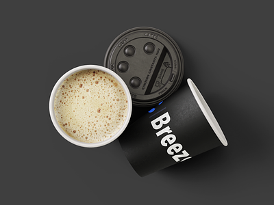 Breeze cup branding design graphic design illustration logo typography vector