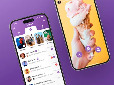 Social App for Ordering Custom Content app branding design figma logo modern social ui ux vector vibrant