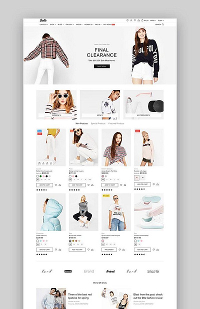 Fashion store design using shopify design dropshipping store homepage design illustration landing page design logo online store shopify web design website design