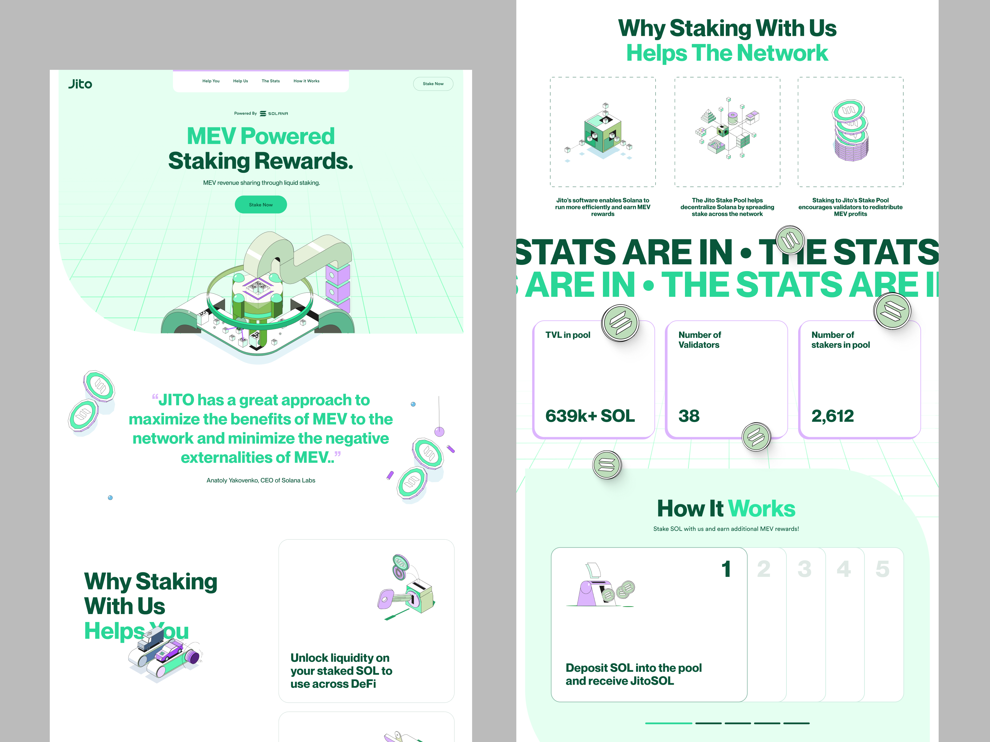 Jito | Direction & Website by Joel Maynard on Dribbble