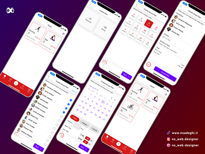 Exercise app app challenge exercise figmadesign ui uidesign ux uxdesign workout