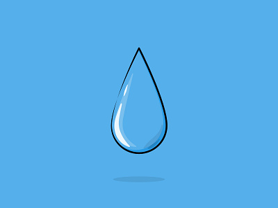 Water Drop illustration vector vector art vector illustration water