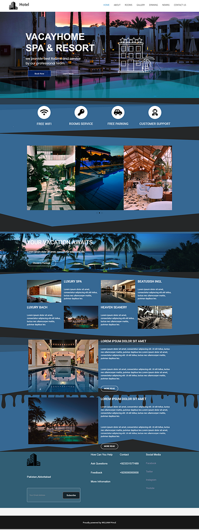 HOTEL WEBISTE DESIGN design foryou hotel websitedesign webdesign