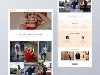 Anchor - A Business Website Template creative styling pixpa