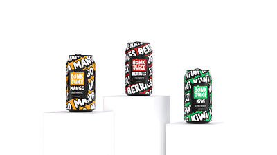 Bonk Juice : Brand Development and Identity brand brand development branding graphic design logo package design packaging