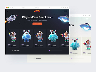 Play to Earn - Choose your character admin app arabic branding character dashboard design illustration landingpage logo ui