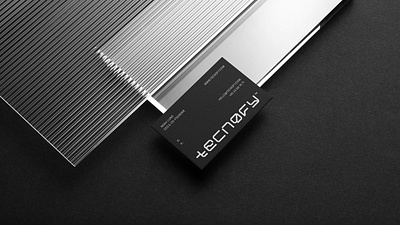 Tecnofy™_Business Card Design brand identity branding business card design empower graphic design graphic designer innovation logo technology vector your